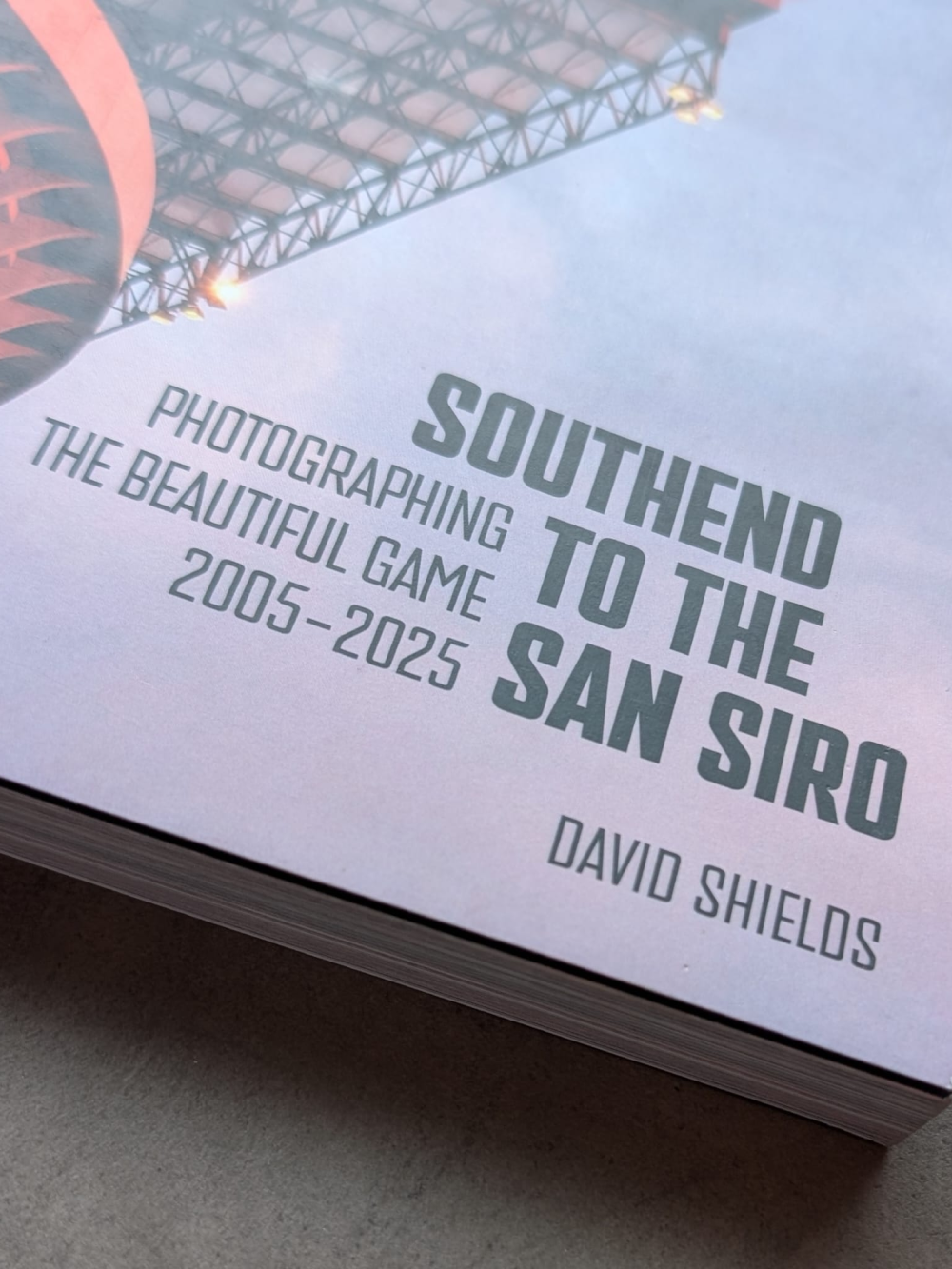 Our Stadium, Our Home — book photography detail